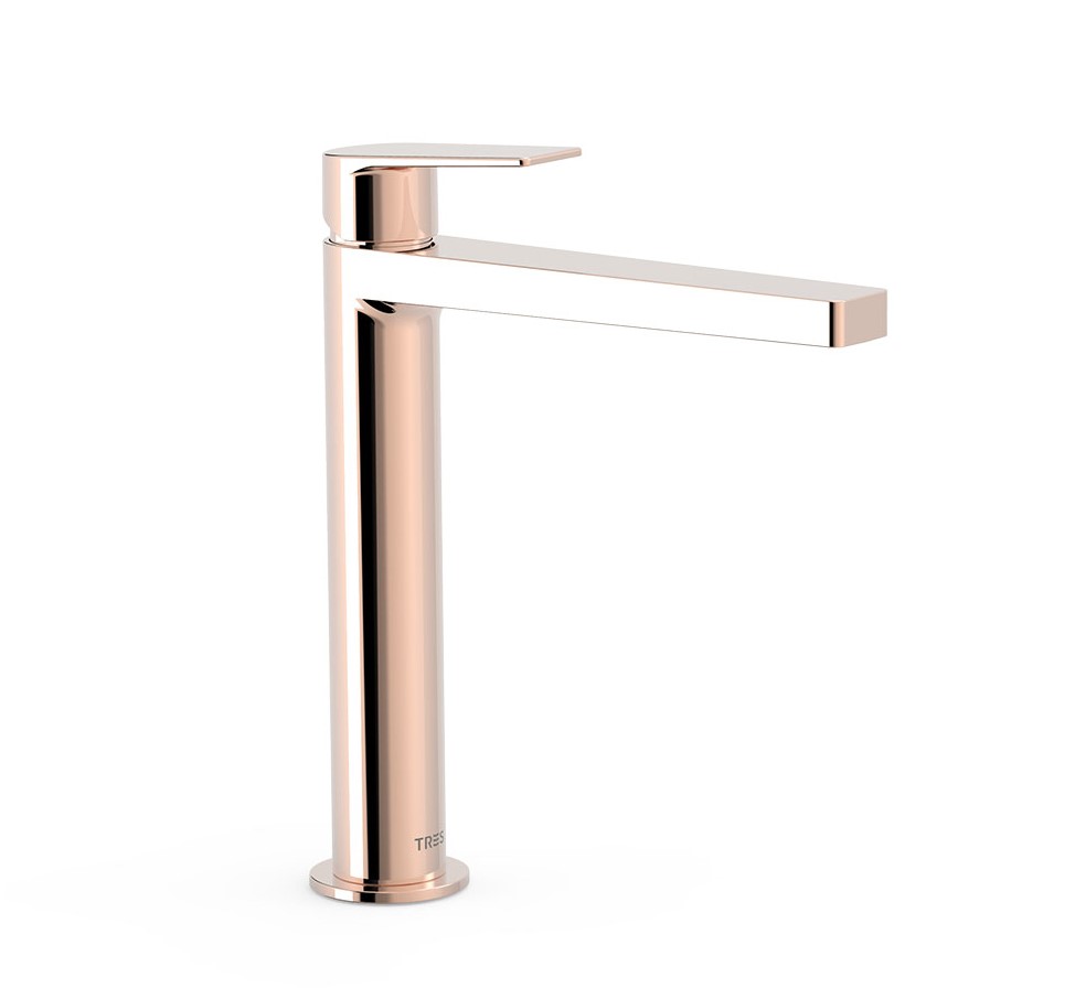 PROJECT - vysoká umývadlová batéria, ružové zlato, lesk - 218 €