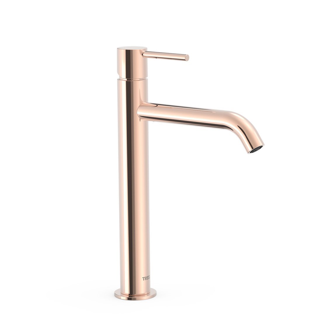 STUDY - vysoká umývadlová batéria, ružové zlato, lesk - 289 €
